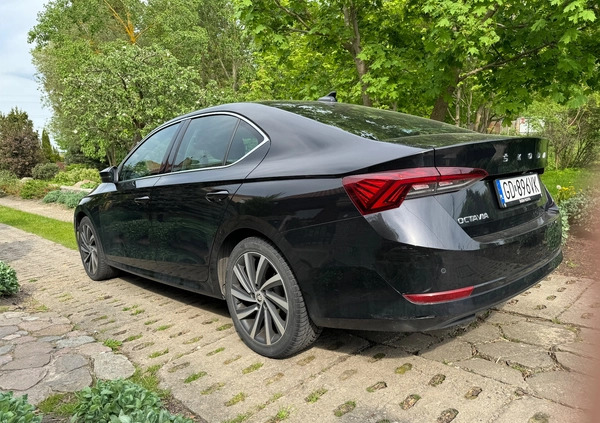 Skoda Octavia cena 105780 przebieg: 83000, rok produkcji 2020 z Gdańsk małe 121